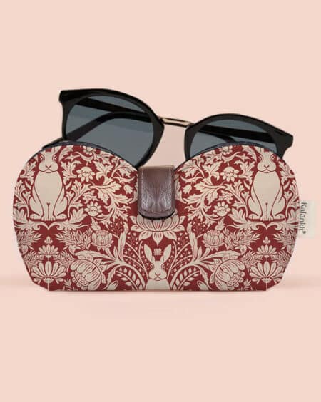 Sunglasses Pouch | Modern Damask-Year Of The Rabbit